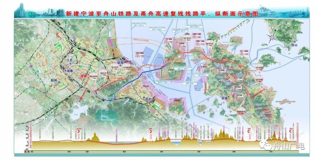 甬舟铁路最新路线图公布 🛤️