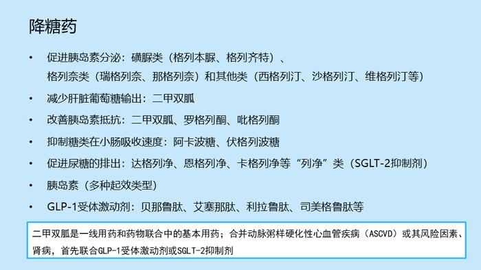时代进步下的糖尿病治疗之光，最新降糖药物一览表